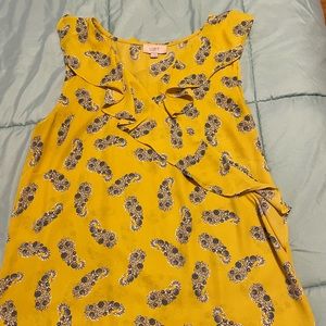 Loft size Medium Yellow Tank